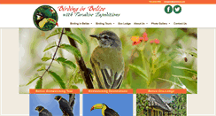 Desktop Screenshot of birdinginbelize.com